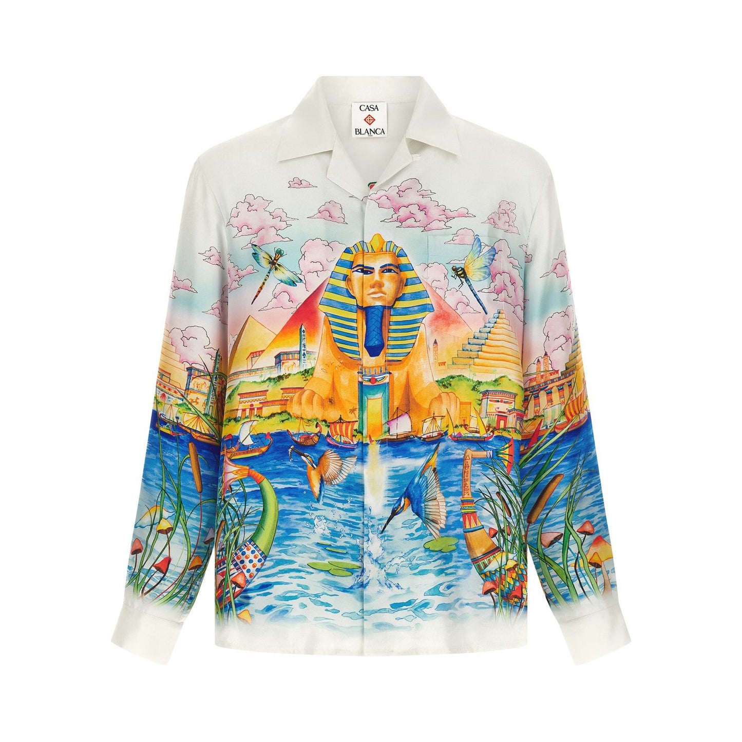 Casablanca Multicolor Silk Blouse