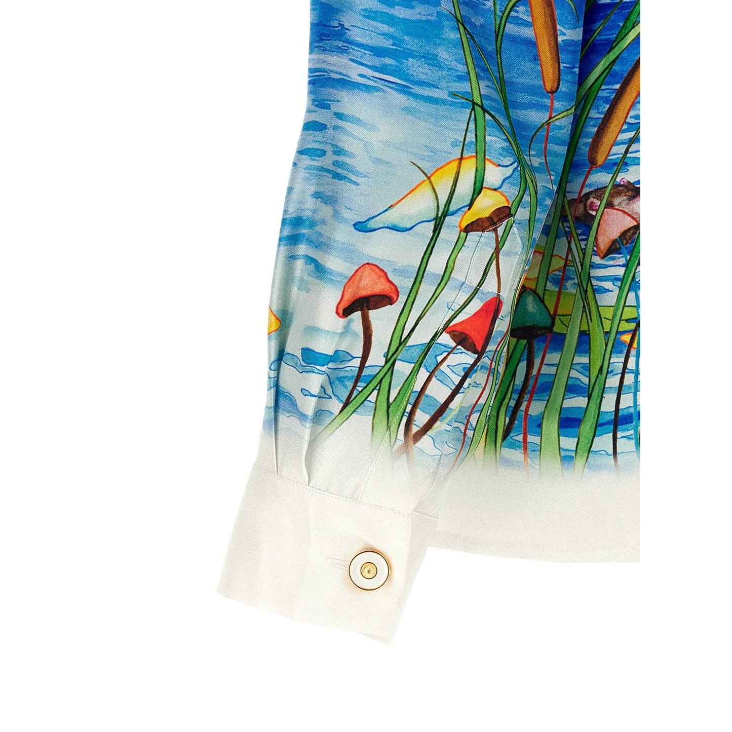Casablanca Multicolor Silk Blouse