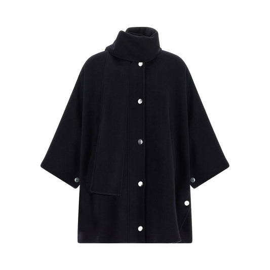 PINKO Blue Wool Coat