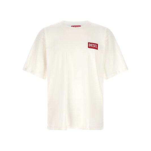 Diesel White Cotton Sportswear