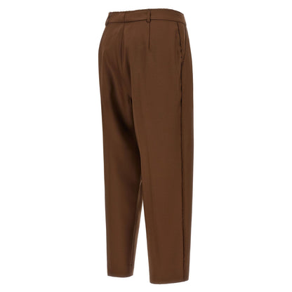 Gianluca Capannolo Beige Wool Casual Pants