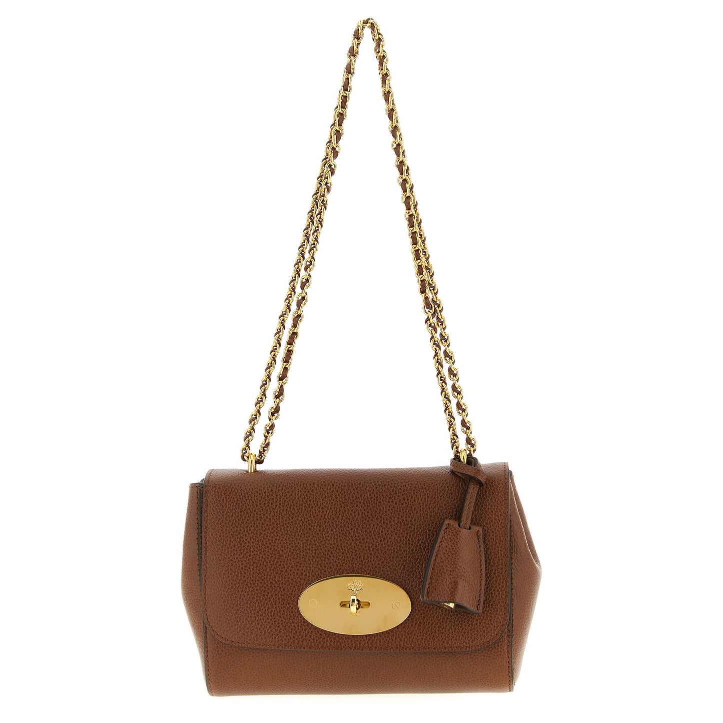 Mulberry Brown Bovine Leather Shoulder Bag