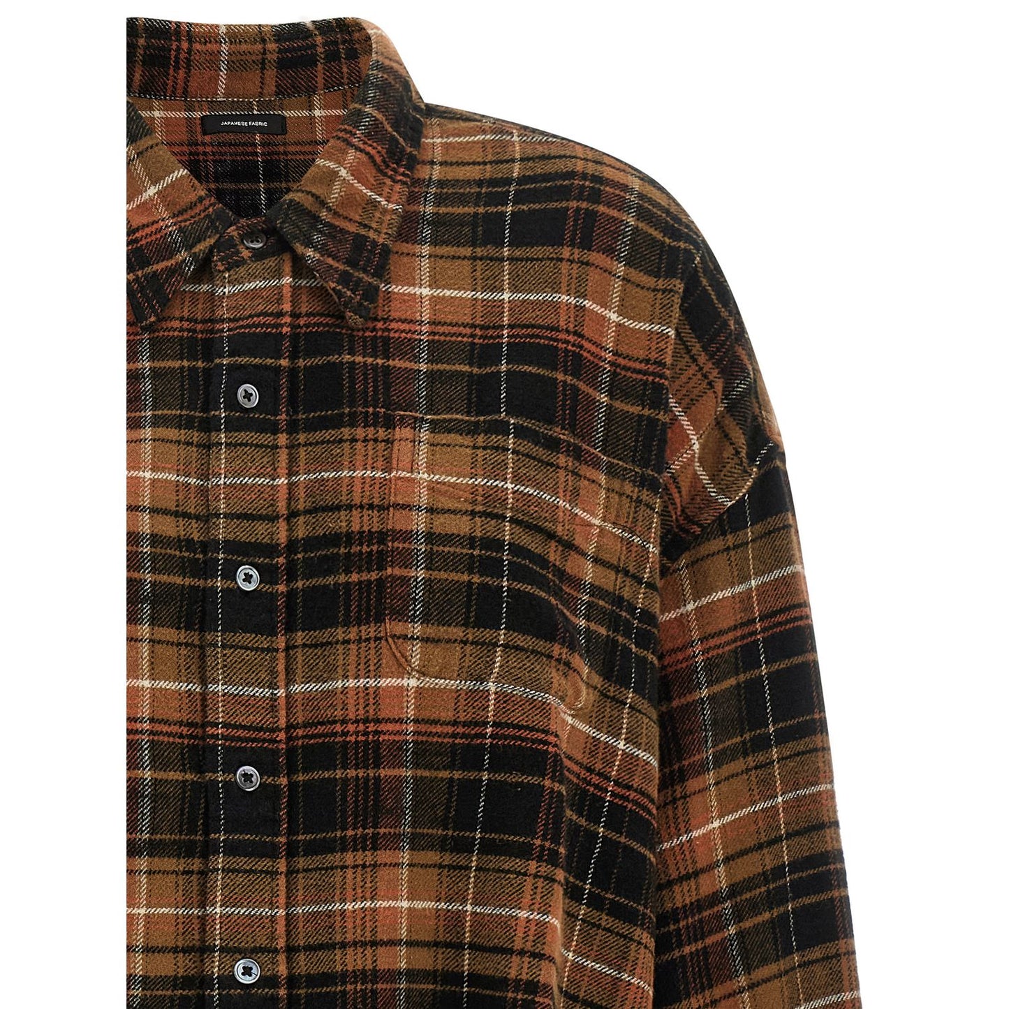 R13 Brown Cotton Blouse