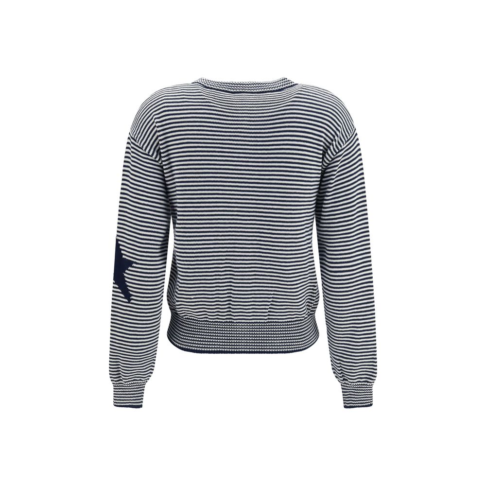 Max Mara Blue Cotton Cardigan