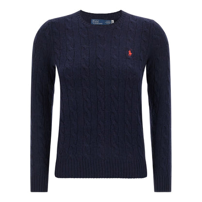 Polo Ralph Lauren Blue Wool Cardigan