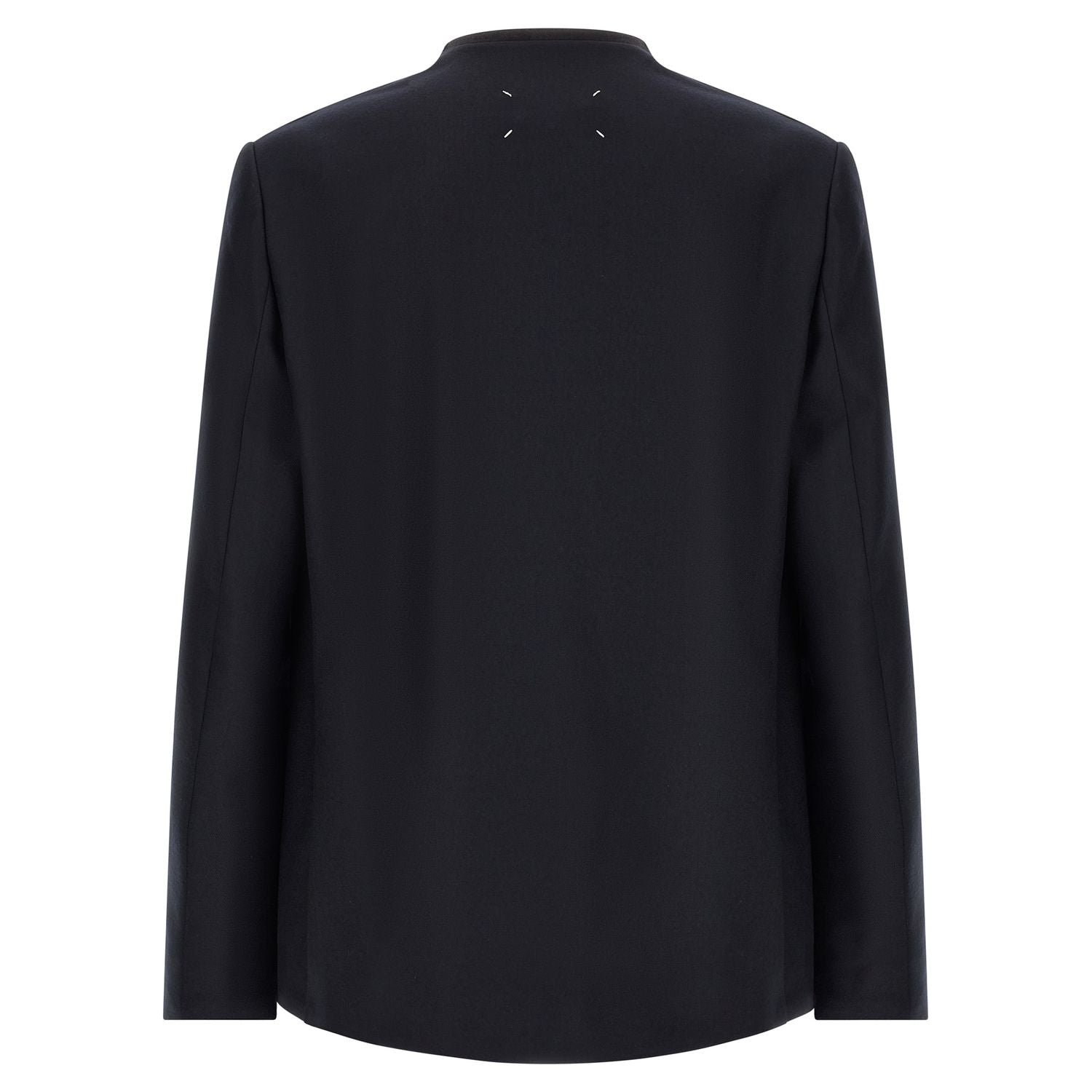 Maison Margiela Blue Virgin Wool Blazer