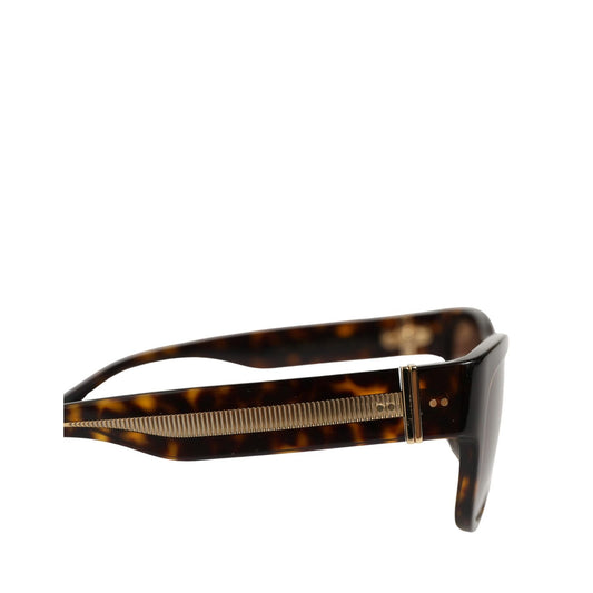 Dolce & Gabbana DG4390F Brown Acetate Frame Polarized Lenses Sunglasses