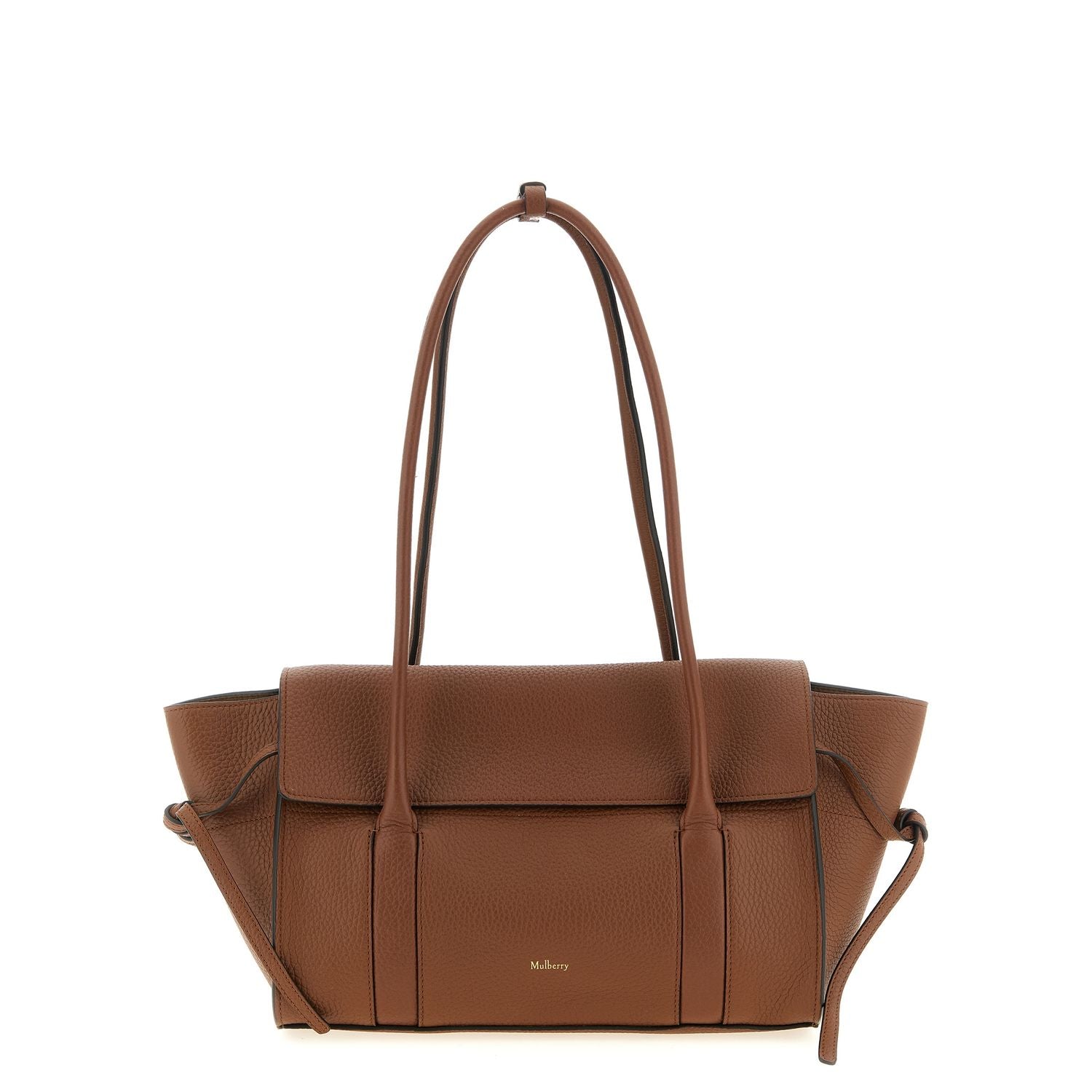 Mulberry Brown Calfskin Shoulder Bag