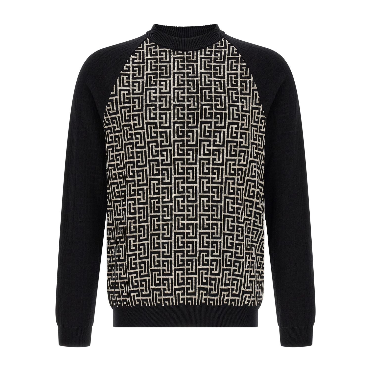 Balmain Bicolor Cotton Cardigan