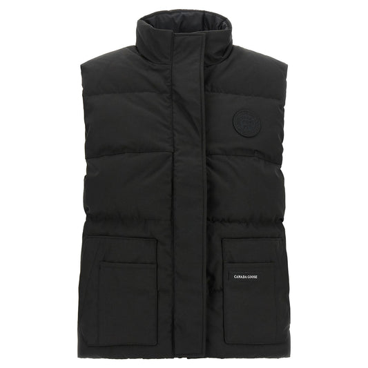 Canada Goose Black Polyester Sleeveless Jacket