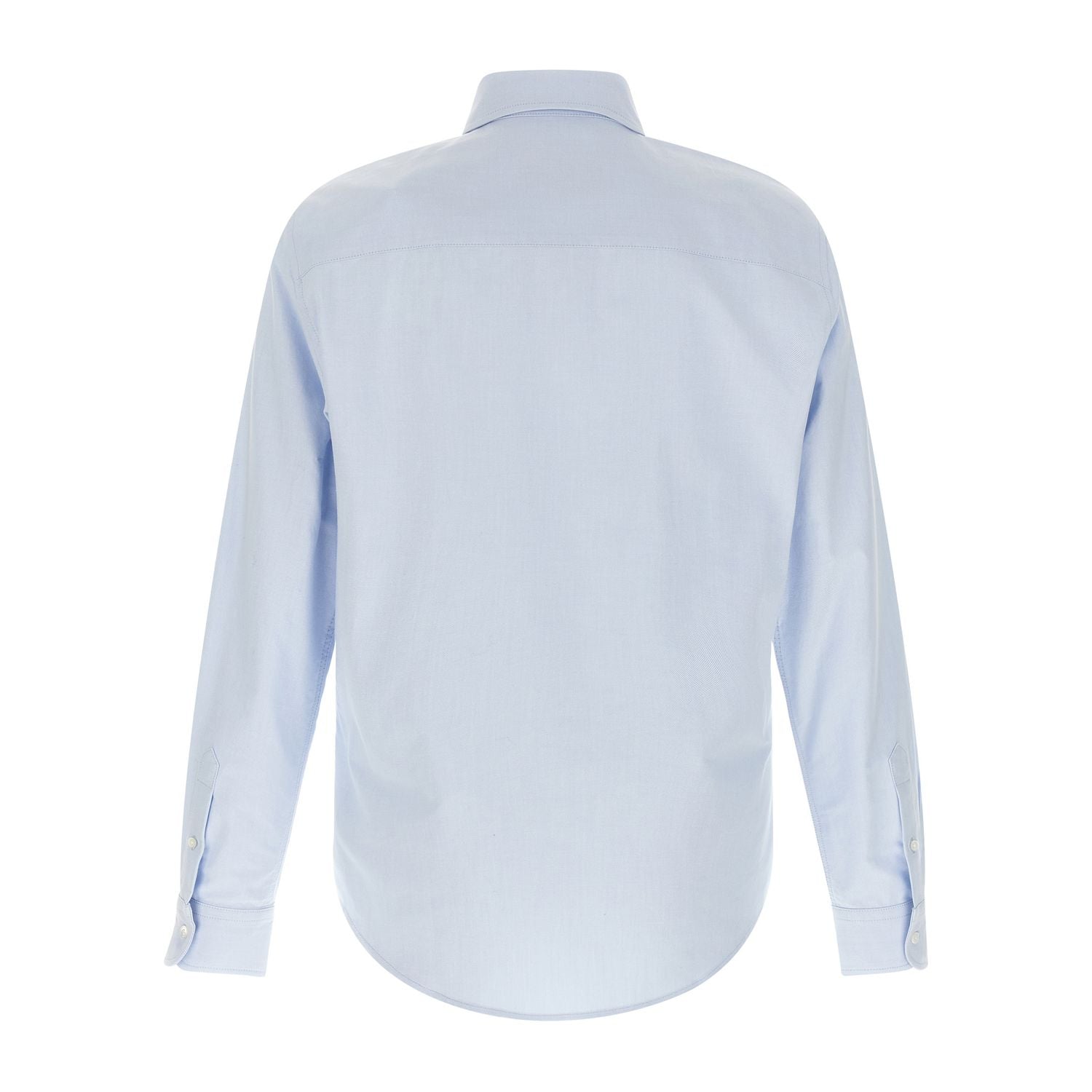 Ami Paris Blue Cotton Blouse