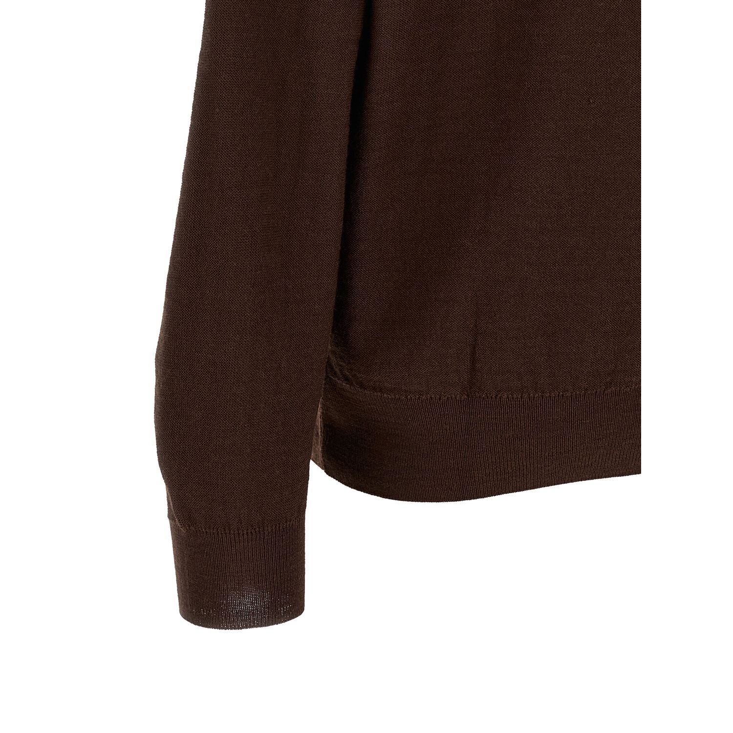 Lemaire Bordeaux Wool Cardigan