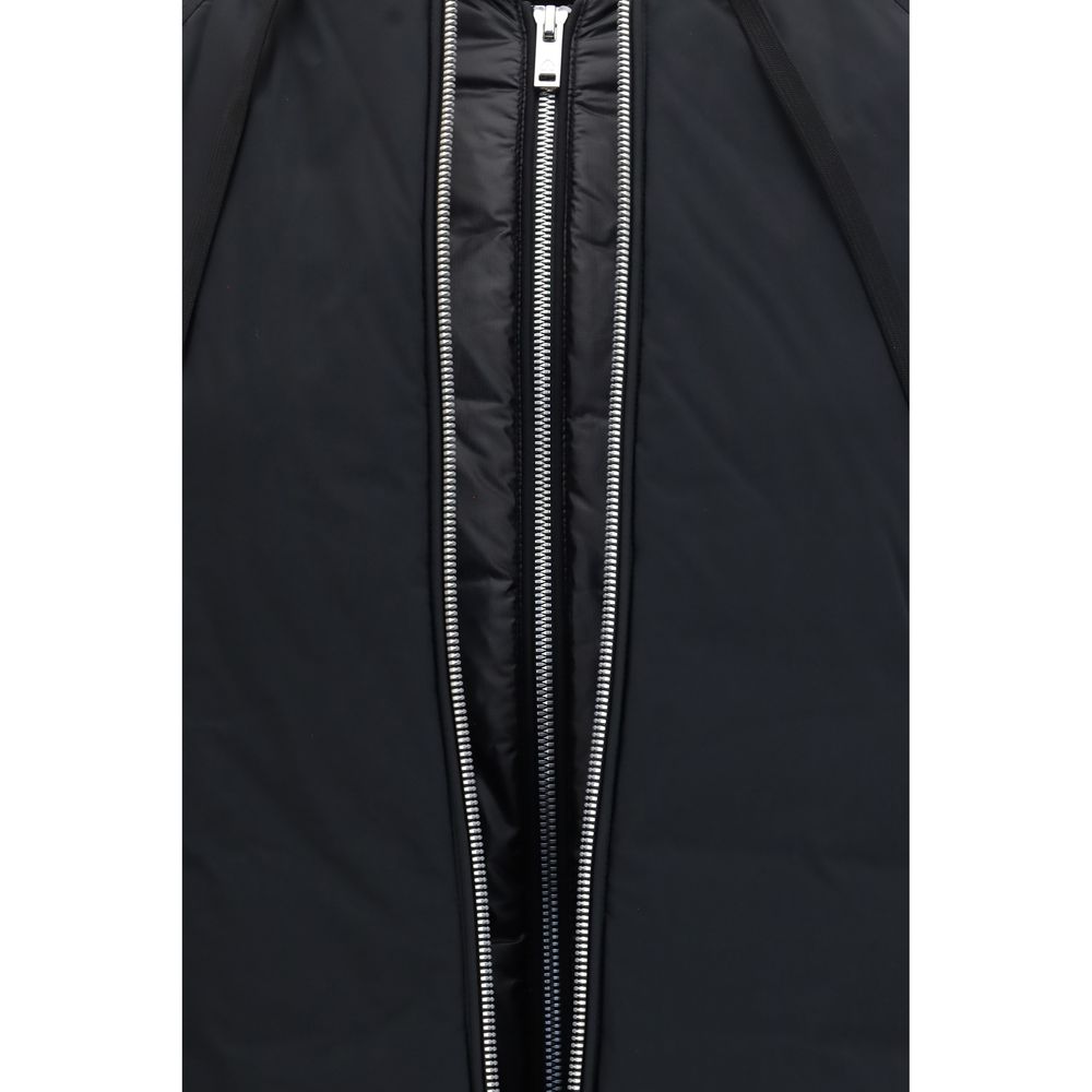 Moose Knuckles Black Nylon Bomber