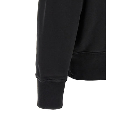 Stone Island Black Cotton Sweatshirt