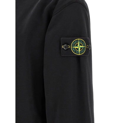 Stone Island Black Cotton Sweatshirt