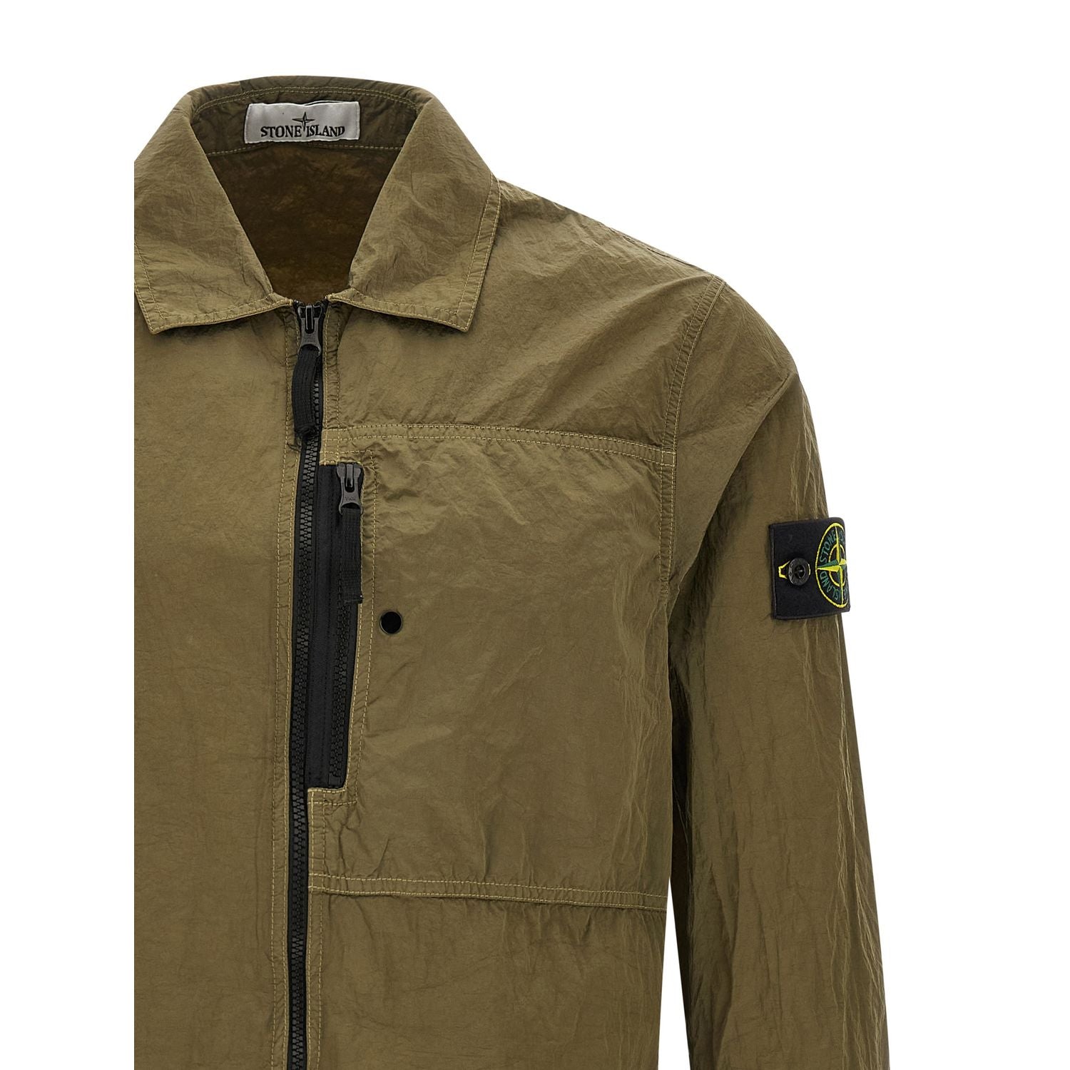 Stone Island Bicolor Polyamide Blouse