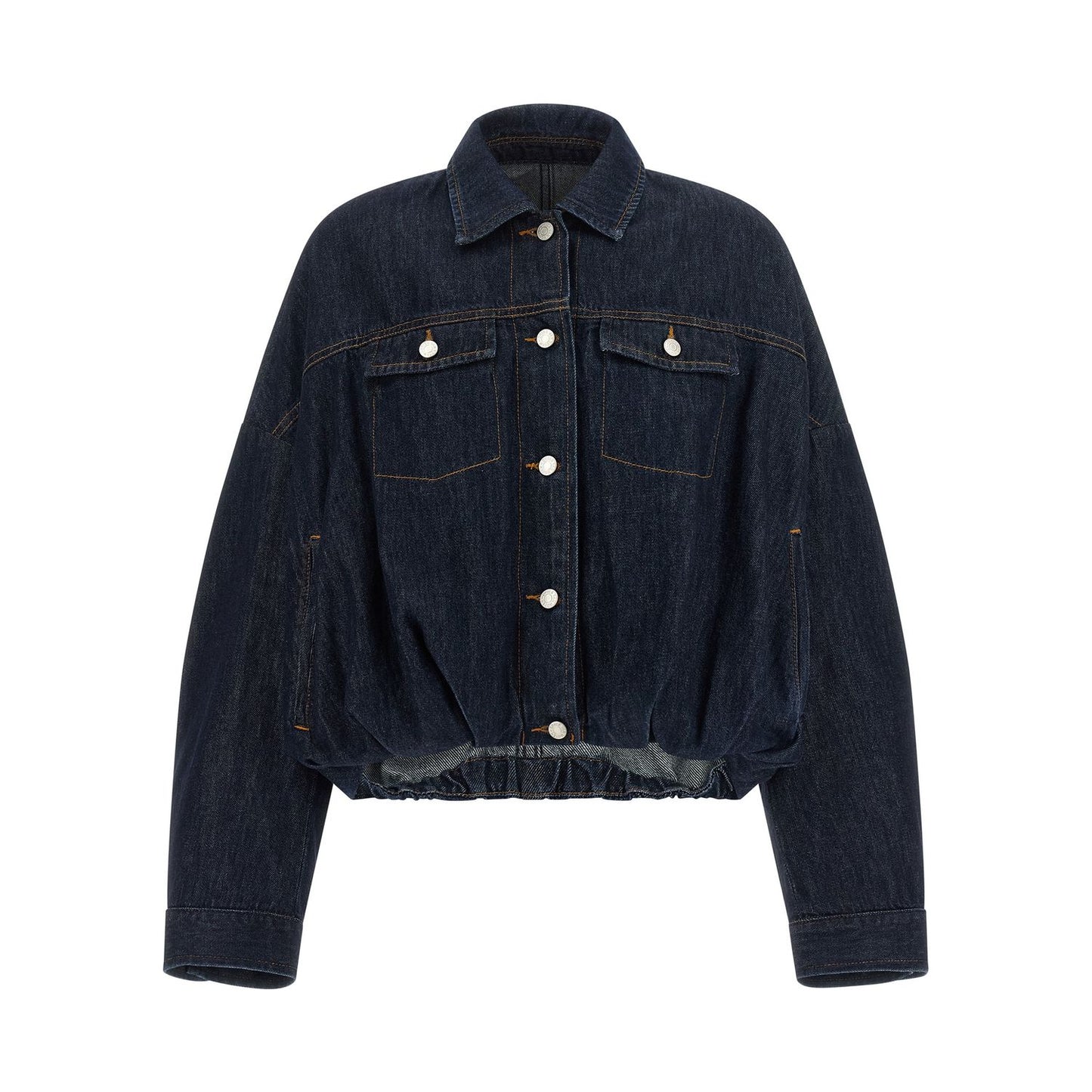 Dries Van Noten Blue Cotton Denim Jacket