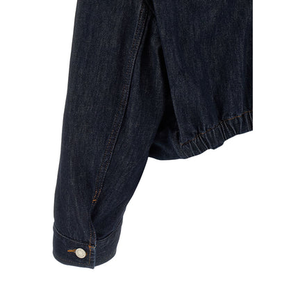 Dries Van Noten Blue Cotton Denim Jacket
