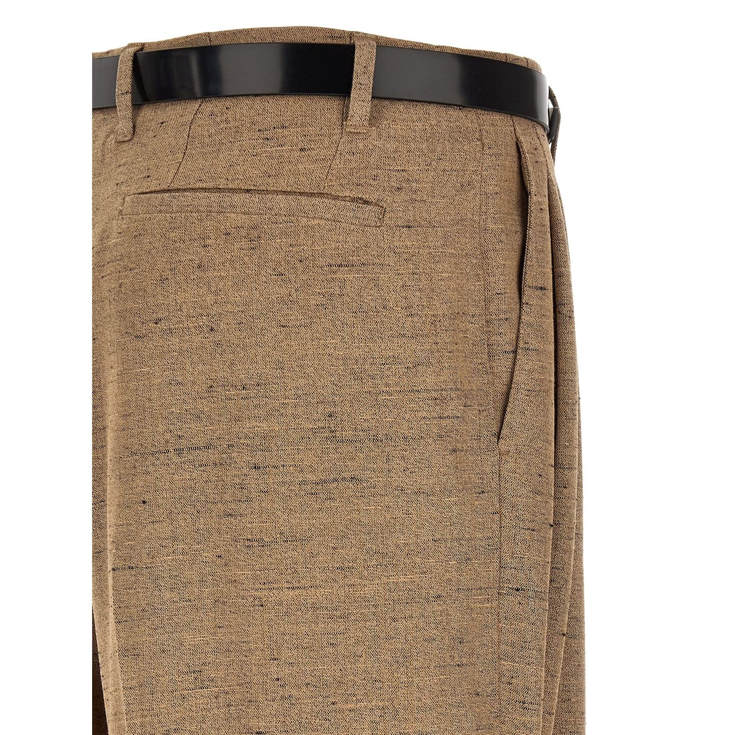 Dolce & Gabbana Beige Viscose Casual Pants