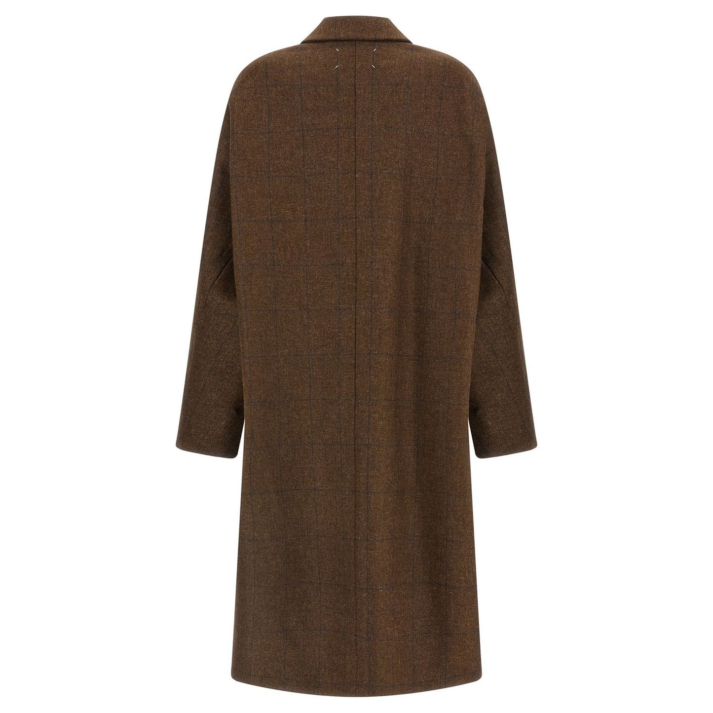 Maison Margiela Brown Wool Coat