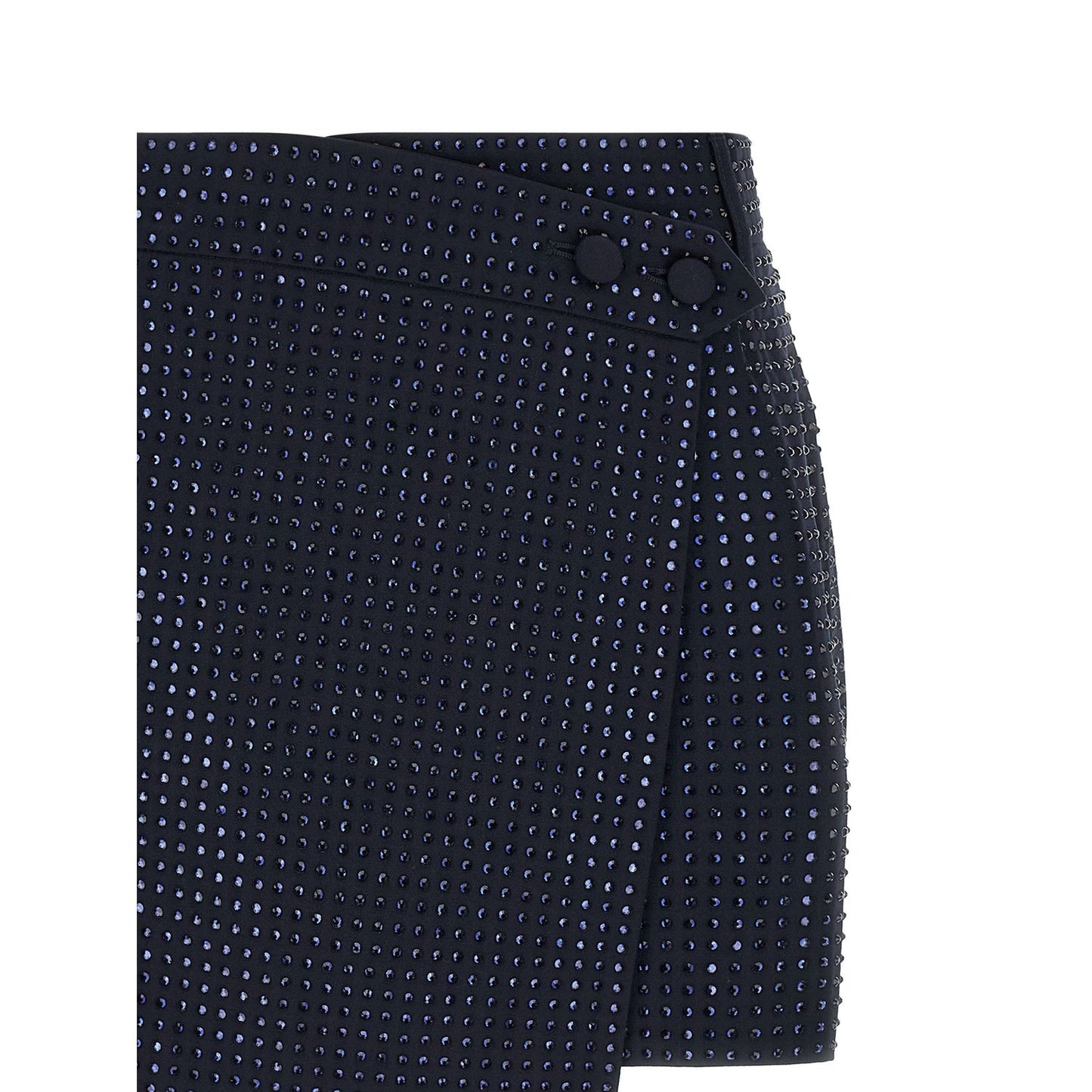PINKO Blue Polyester Long Skirt