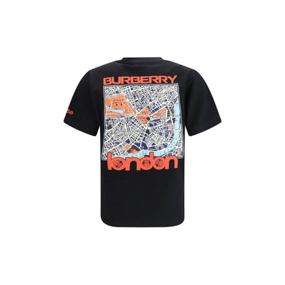 Burberry Black Cotton T-Shirt