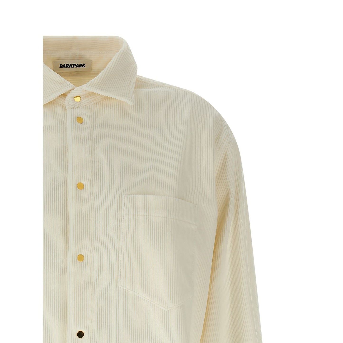 Darkpark White Cotton Blouse