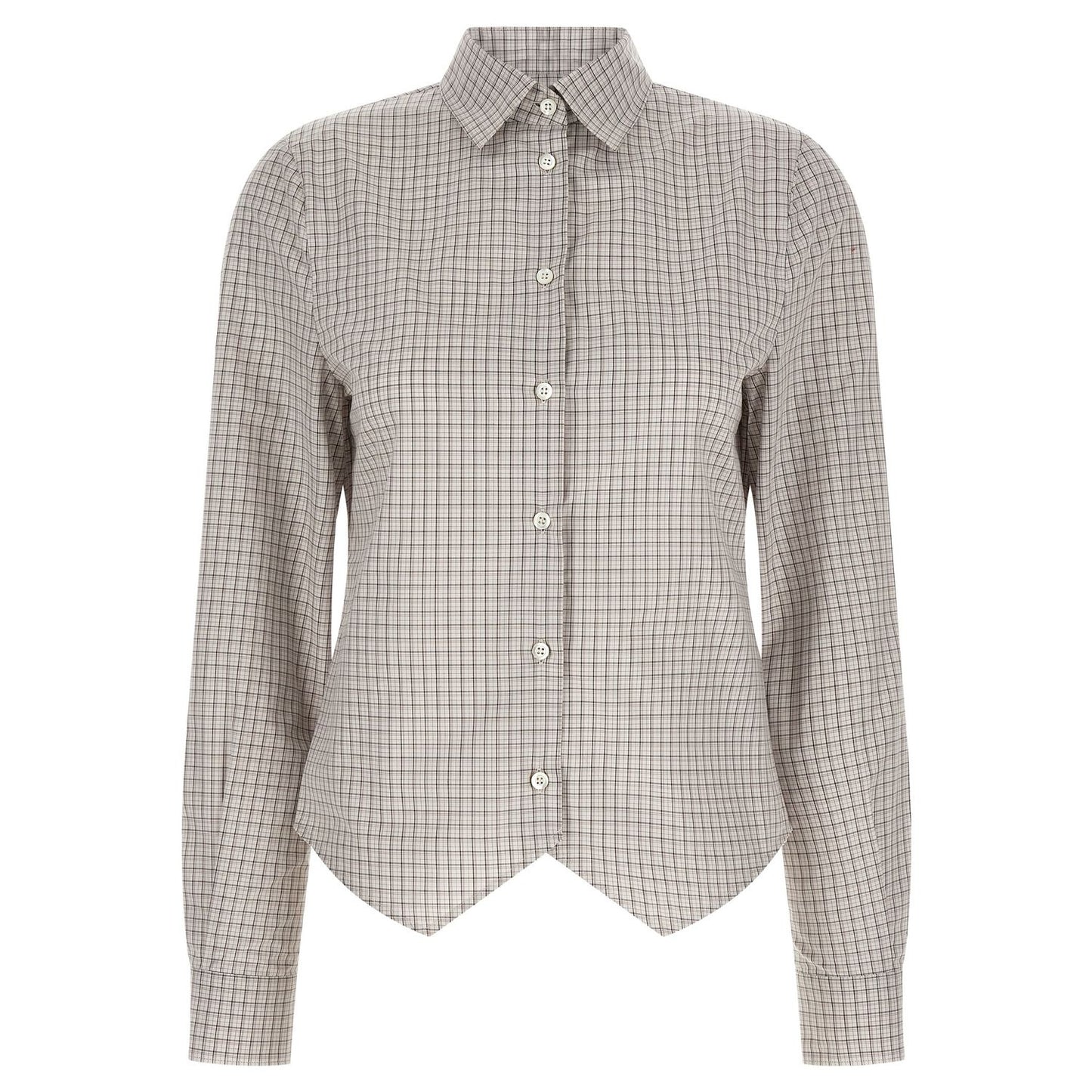 Maison Margiela Beige Cotton Blouse