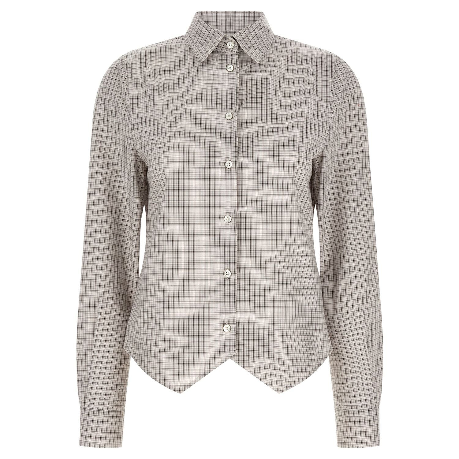 Maison Margiela Beige Cotton Blouse