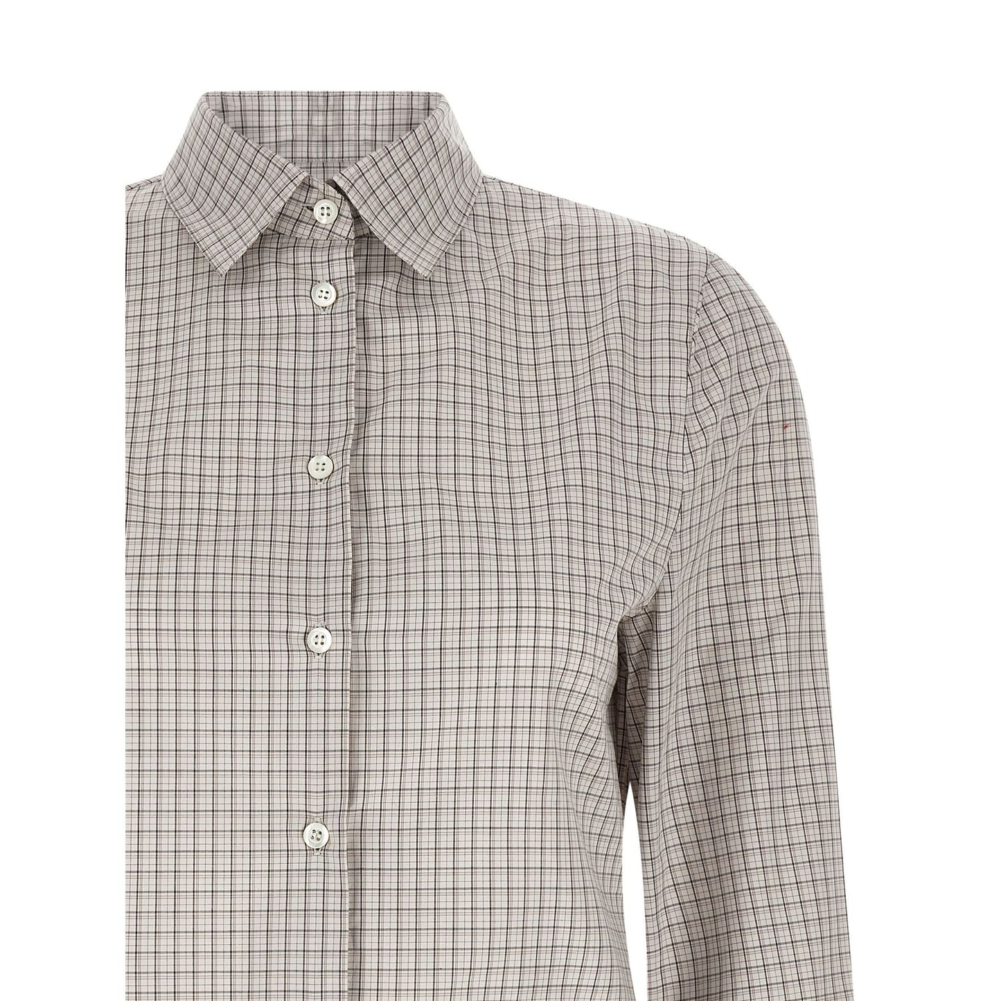 Maison Margiela Beige Cotton Blouse