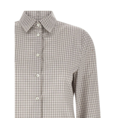 Maison Margiela Beige Cotton Blouse