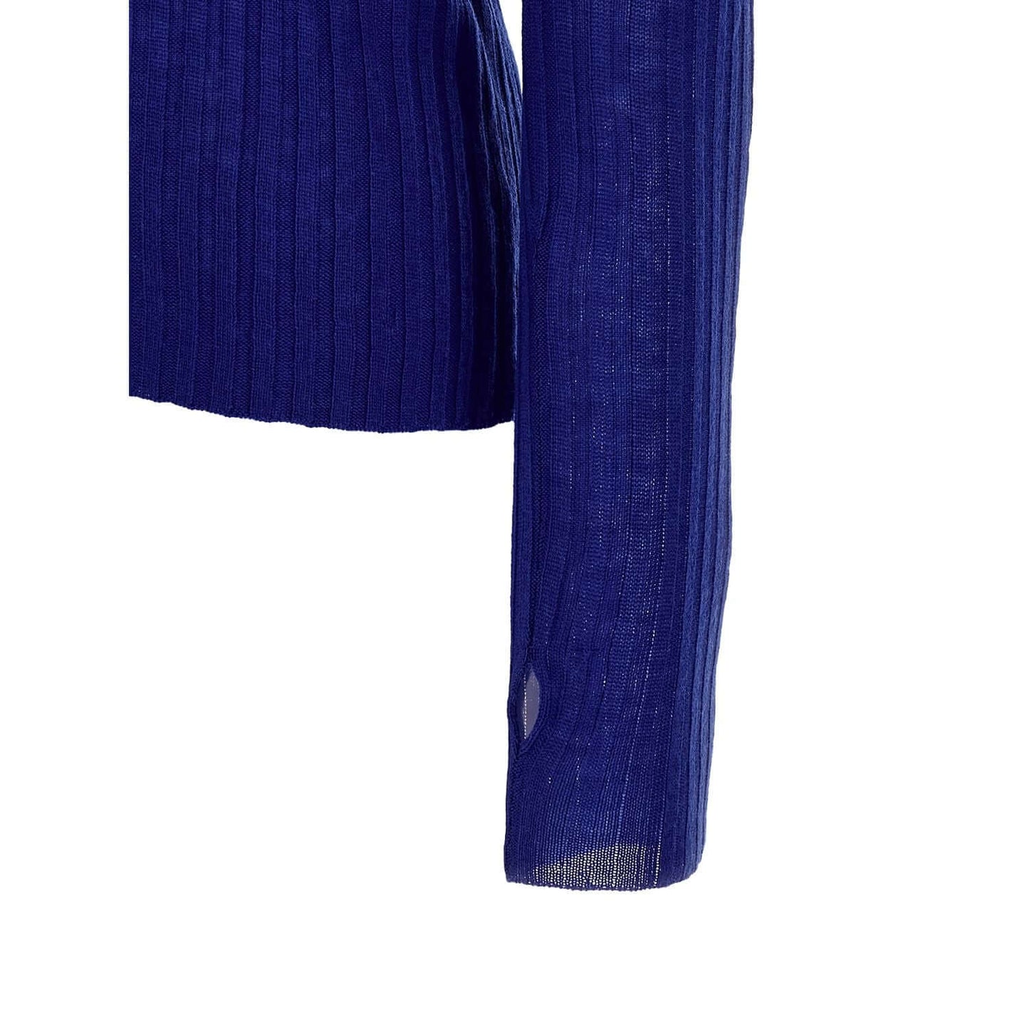 PINKO Blue Wool Cardigan