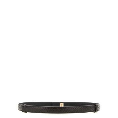 Tom Ford Brown Calfskin Regular Belt