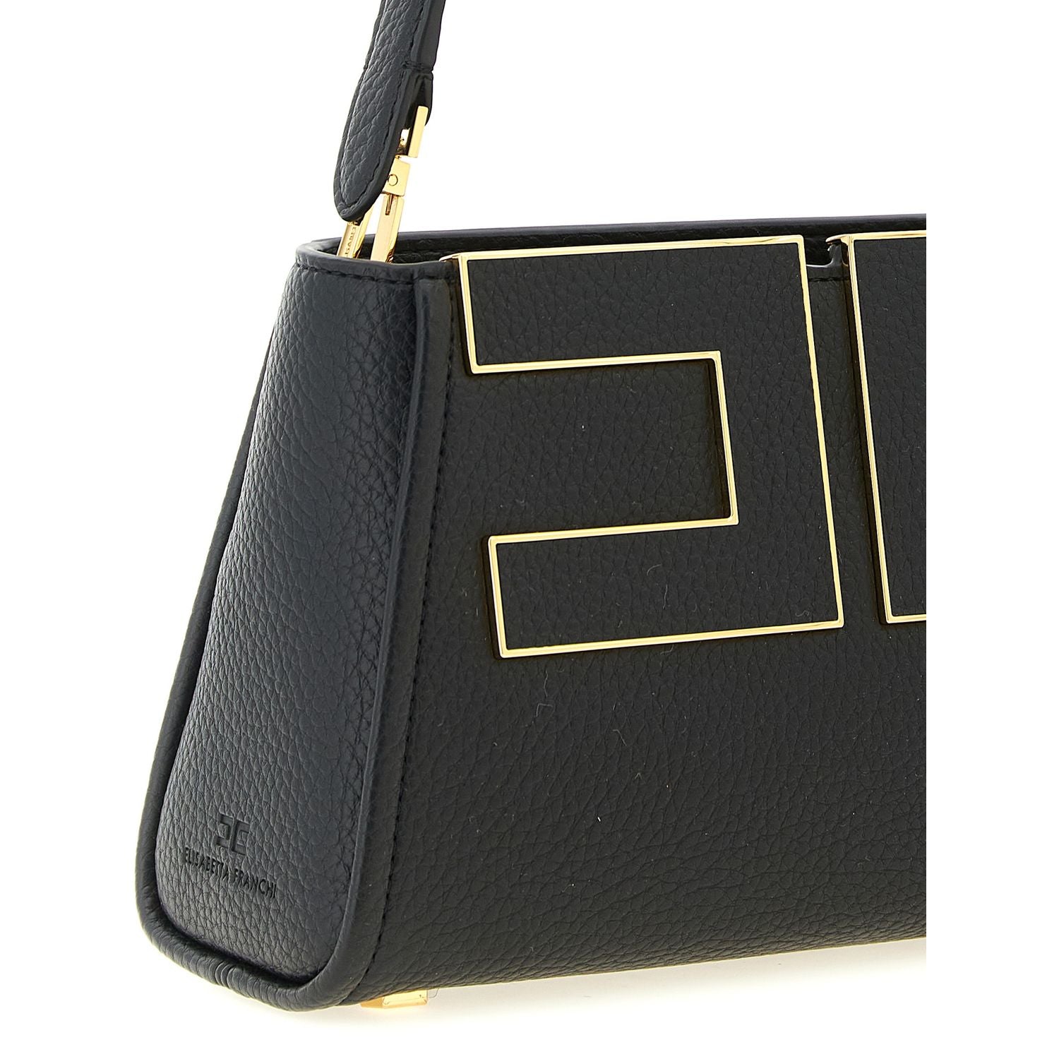 Elisabetta Franchi Black Polyester Handbag