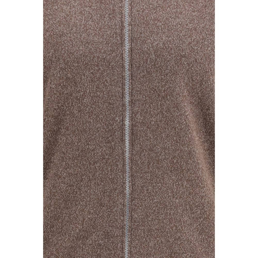 Brunello Cucinelli Brown Cashmere Cardigan