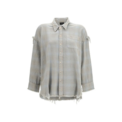 R13 Blue Cotton Shirt