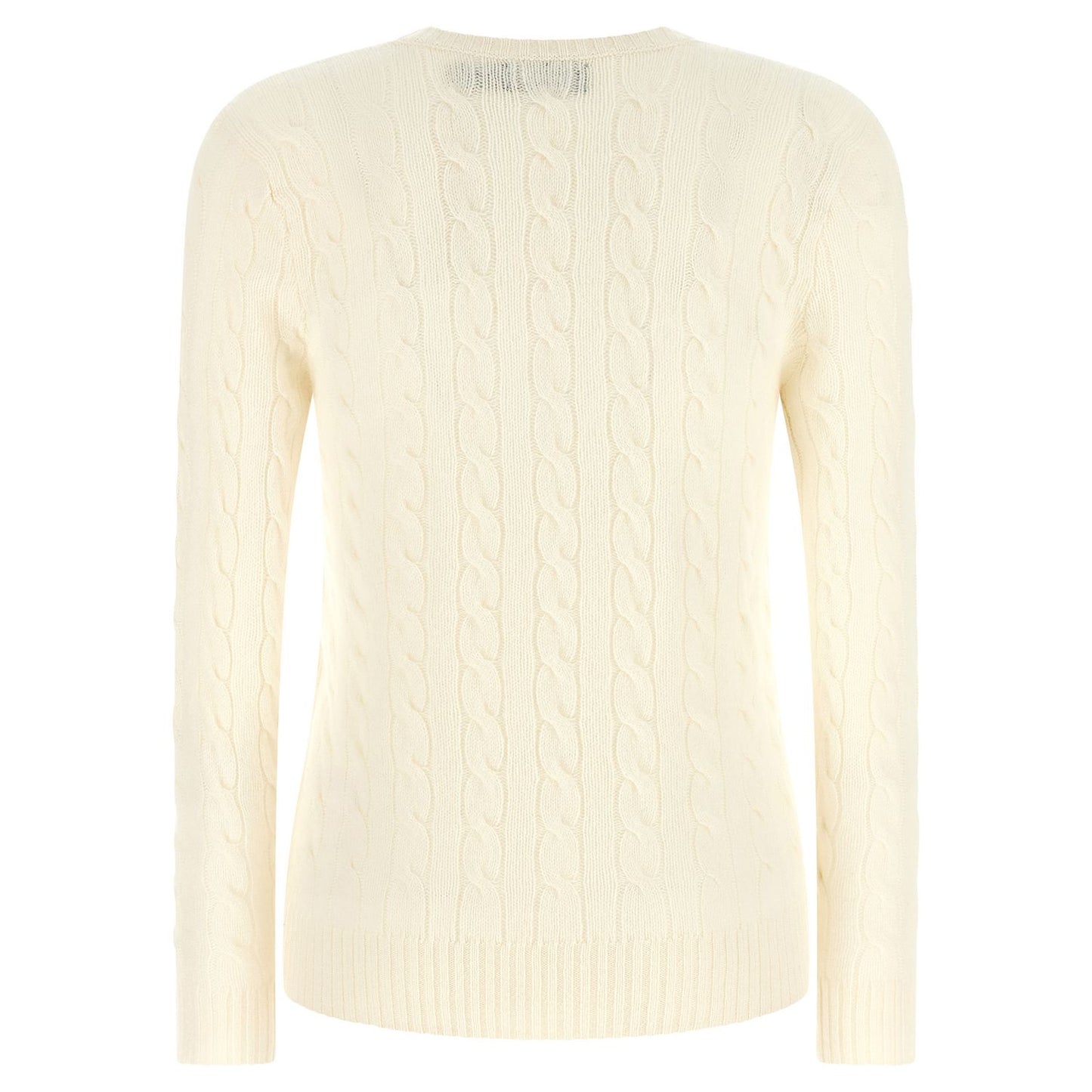Polo Ralph Lauren White Wool Cardigan