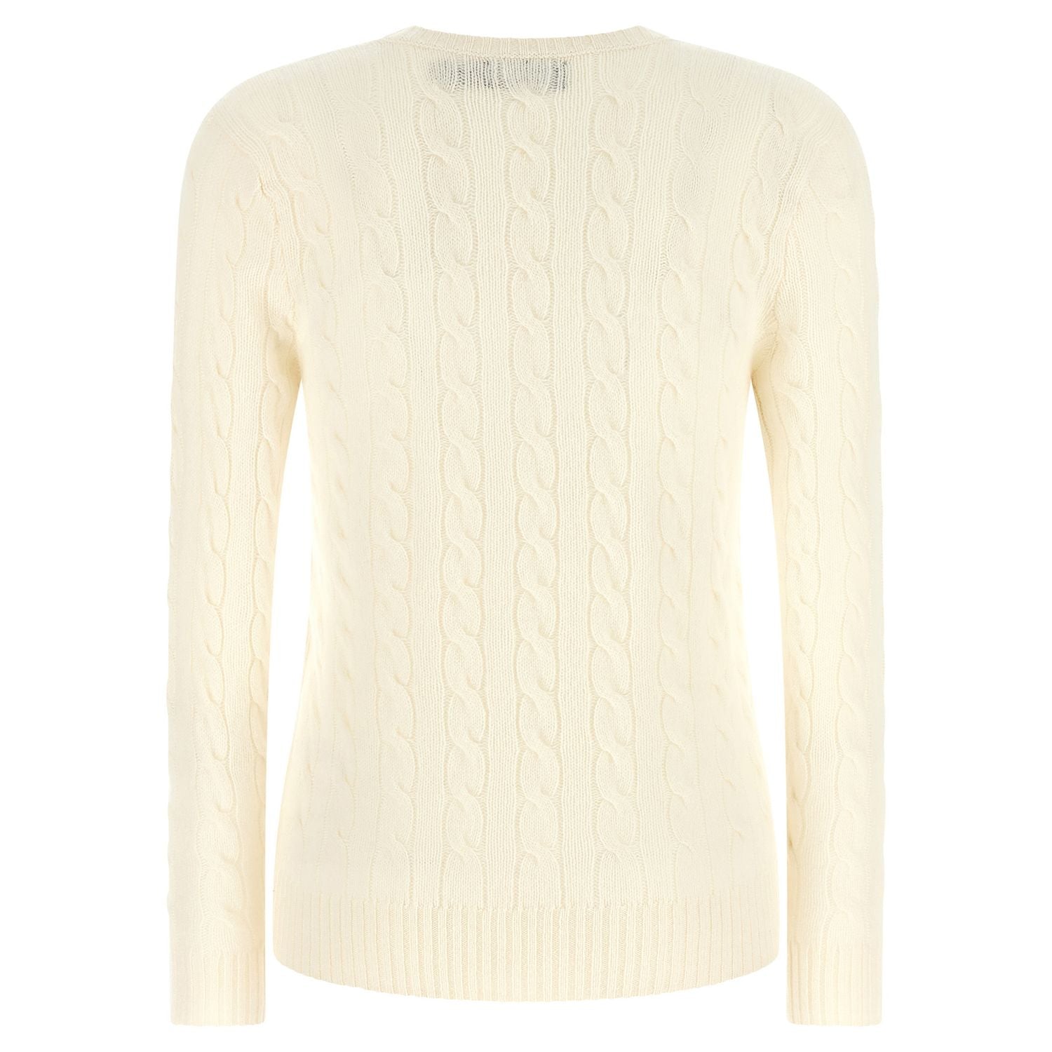Polo Ralph Lauren White Wool Cardigan