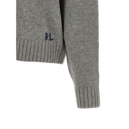 Polo Ralph Lauren Gray Wool Cardigan