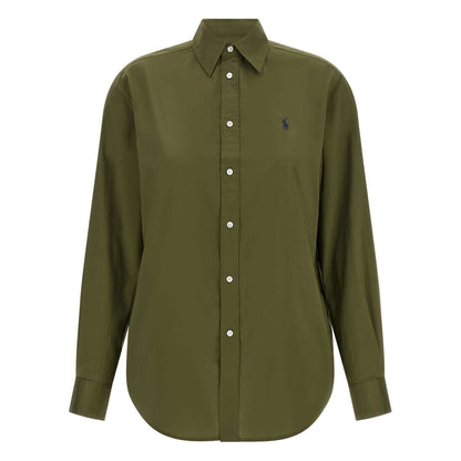 Polo Ralph Lauren Bicolor Cotton Blouse
