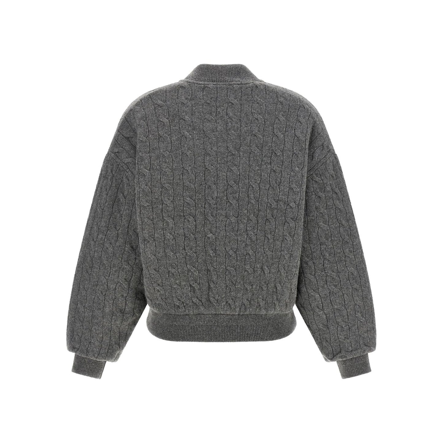 Polo Ralph Lauren Gray Wool Bomber