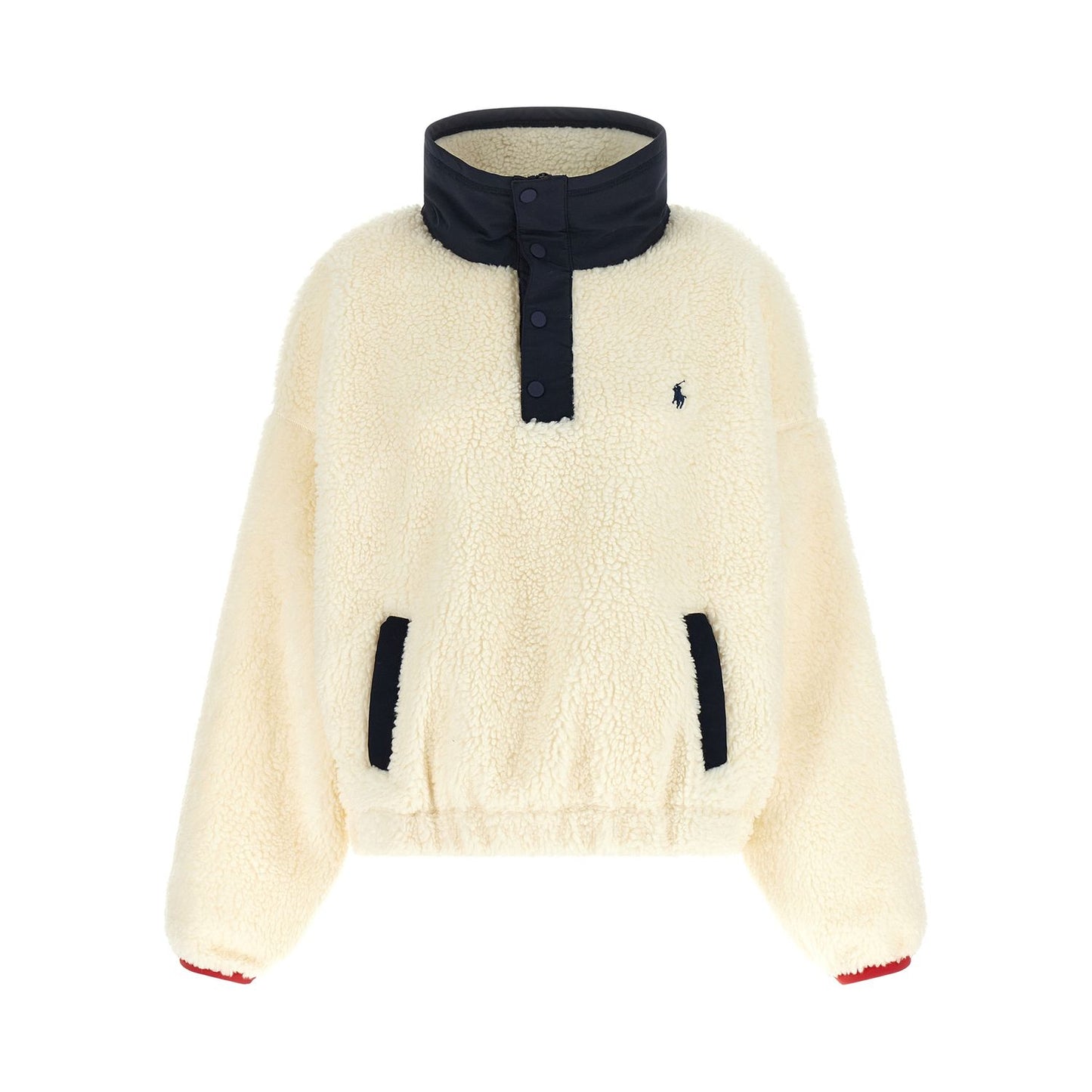 Polo Ralph Lauren White Polyester Cardigan