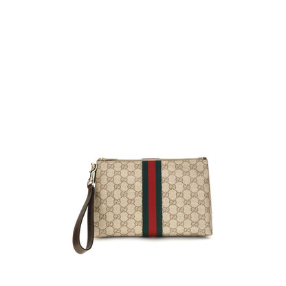 Gucci Beige Fabric Shoulder Bag