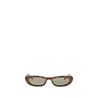 Saint Laurent Brown Acetate Sunglasses