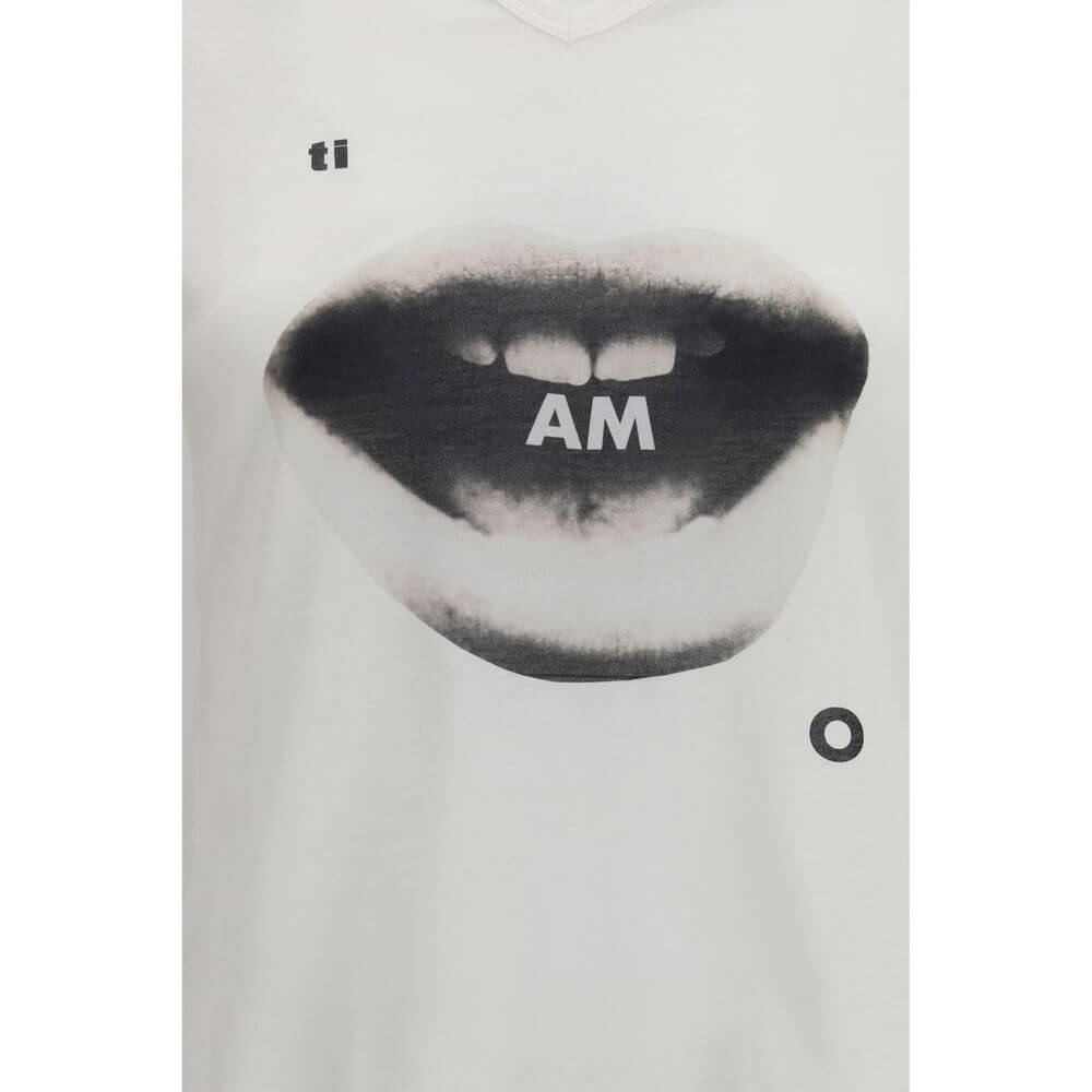 Fendi White Cotton T-Shirt