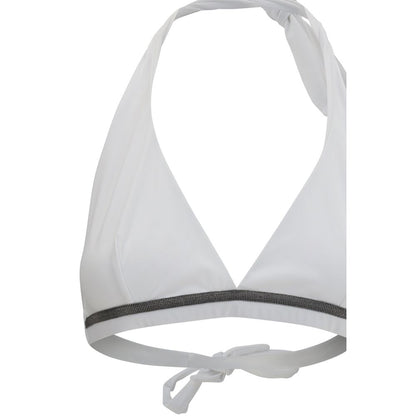 Brunello Cucinelli White Polyamide Bikini