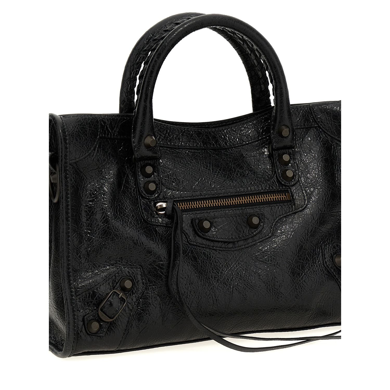 Balenciaga Black Lamb Leather Handbag