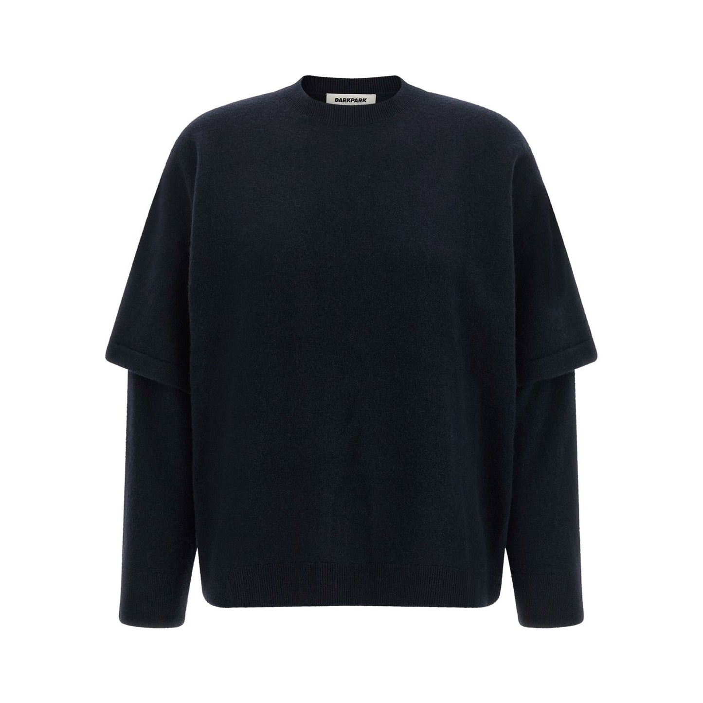 Darkpark Blue Merino Wool Cardigan