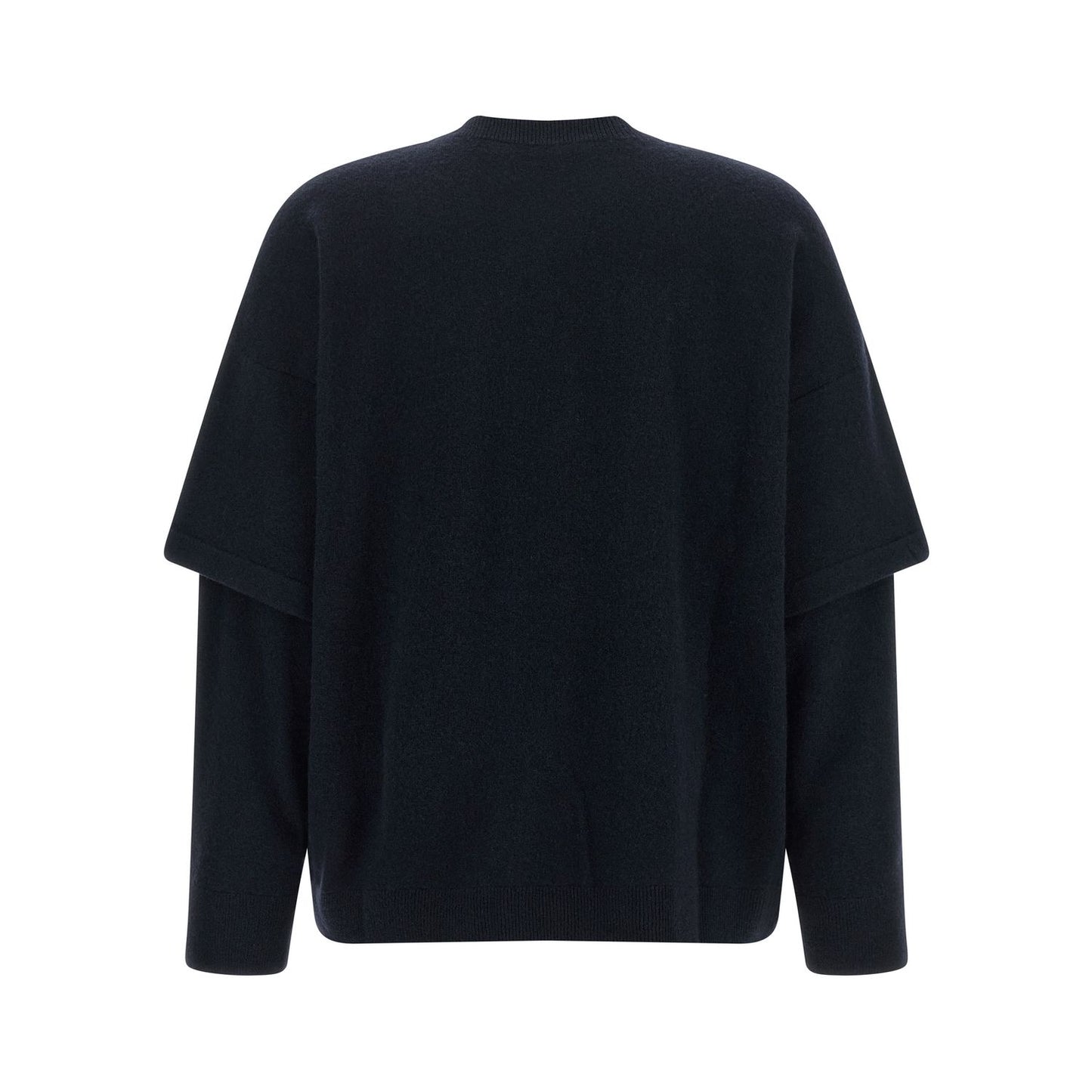 Darkpark Blue Merino Wool Cardigan