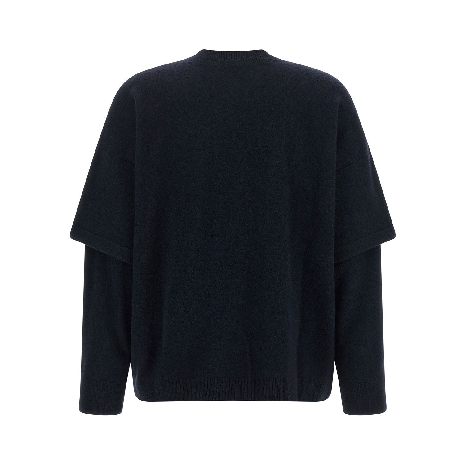 Darkpark Blue Merino Wool Cardigan